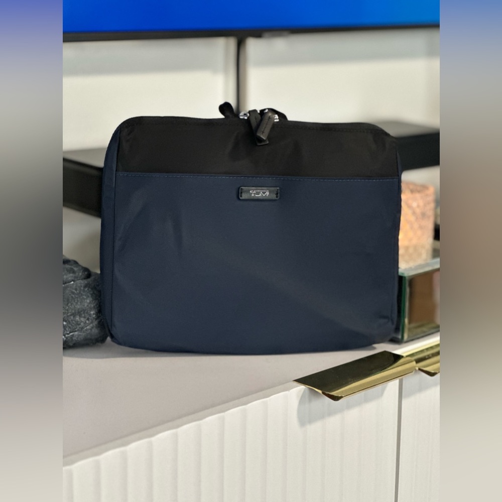 Tumi Navy/Black Packable Tote Bag